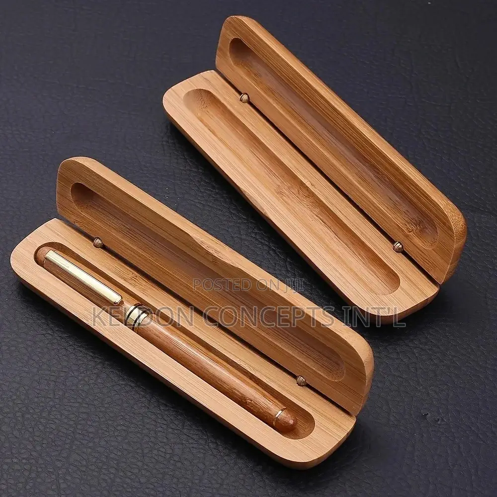 Wooden Bamboo Pen With Case Moq:50pcs Above