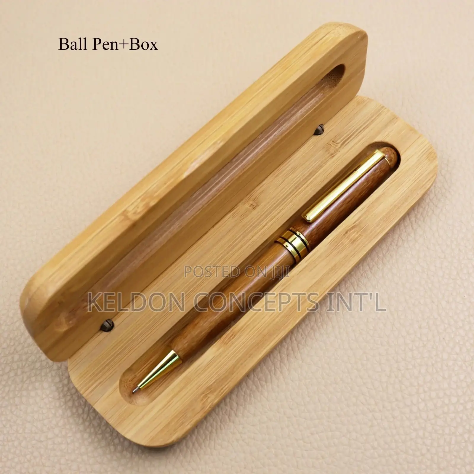 Wooden Bamboo Pen With Case Moq:50pcs Above