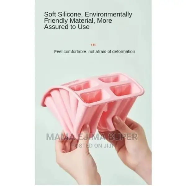12 Molds Silicon Popsicle