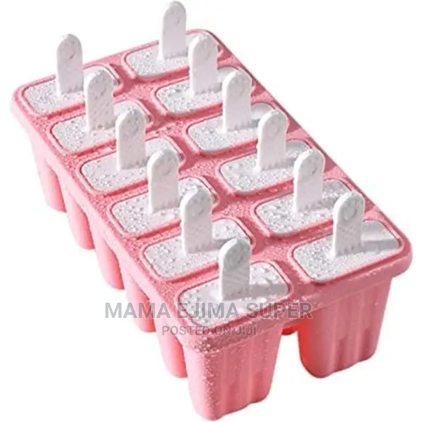 12 Molds Silicon Popsicle