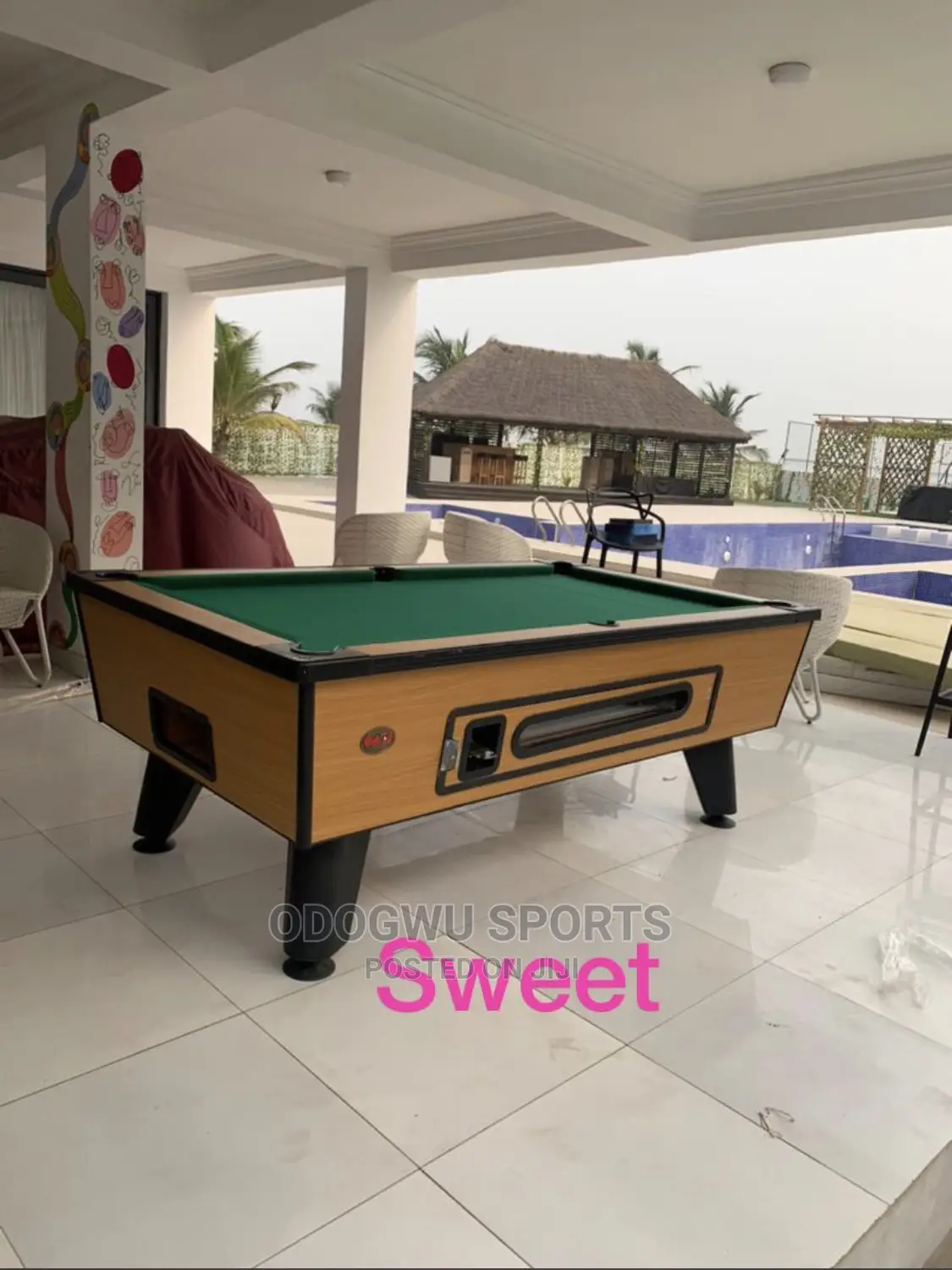 Easy8 With Marble Top Snooker Table