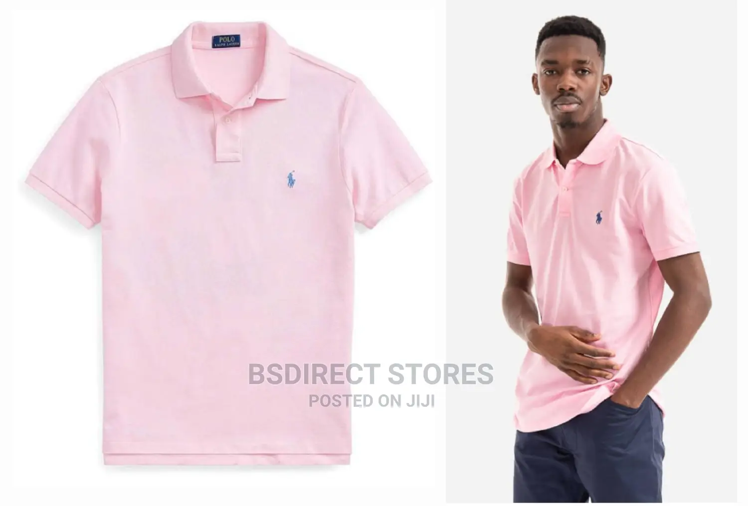 Polo Ralph Lauren Slim Fit Polo T Shirt Pink