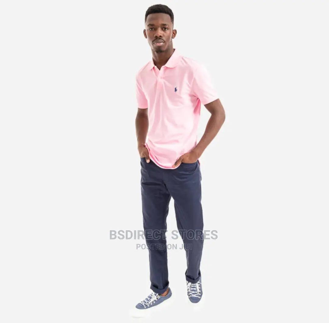 Polo Ralph Lauren Slim Fit Polo T Shirt Pink