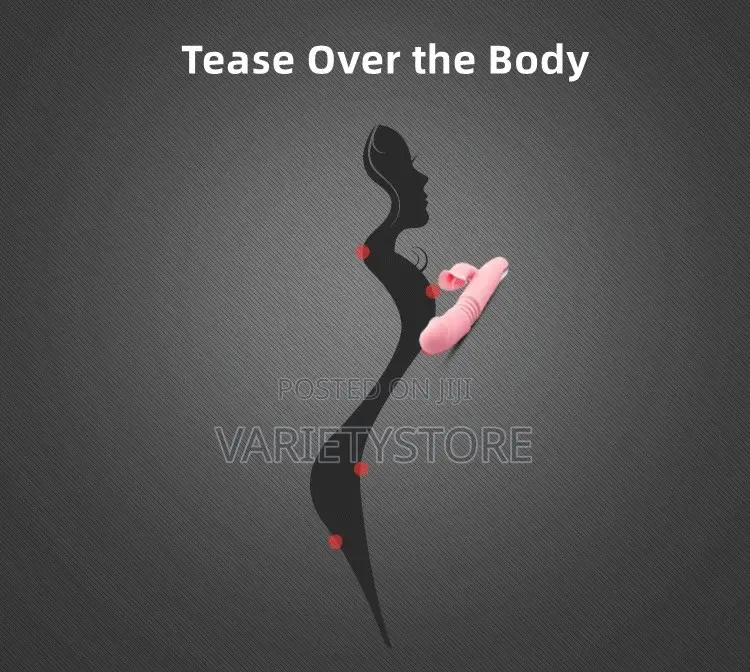 Silicone Rabbit Vibrator Tongue Licking Heating G Spot Dildo