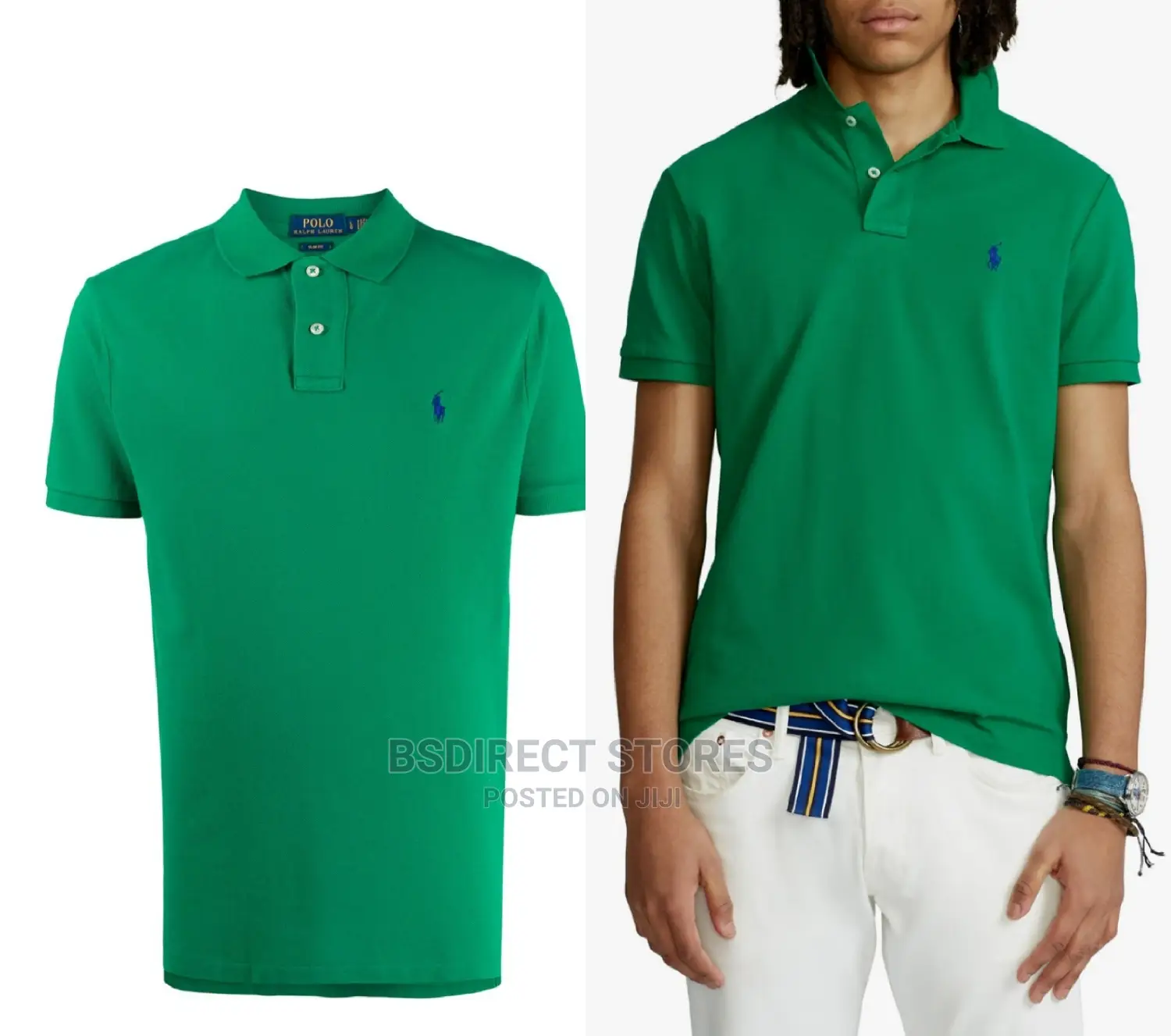 Polo Ralph Lauren Slimfit Luxury Embroidered Logo Polo Shirt