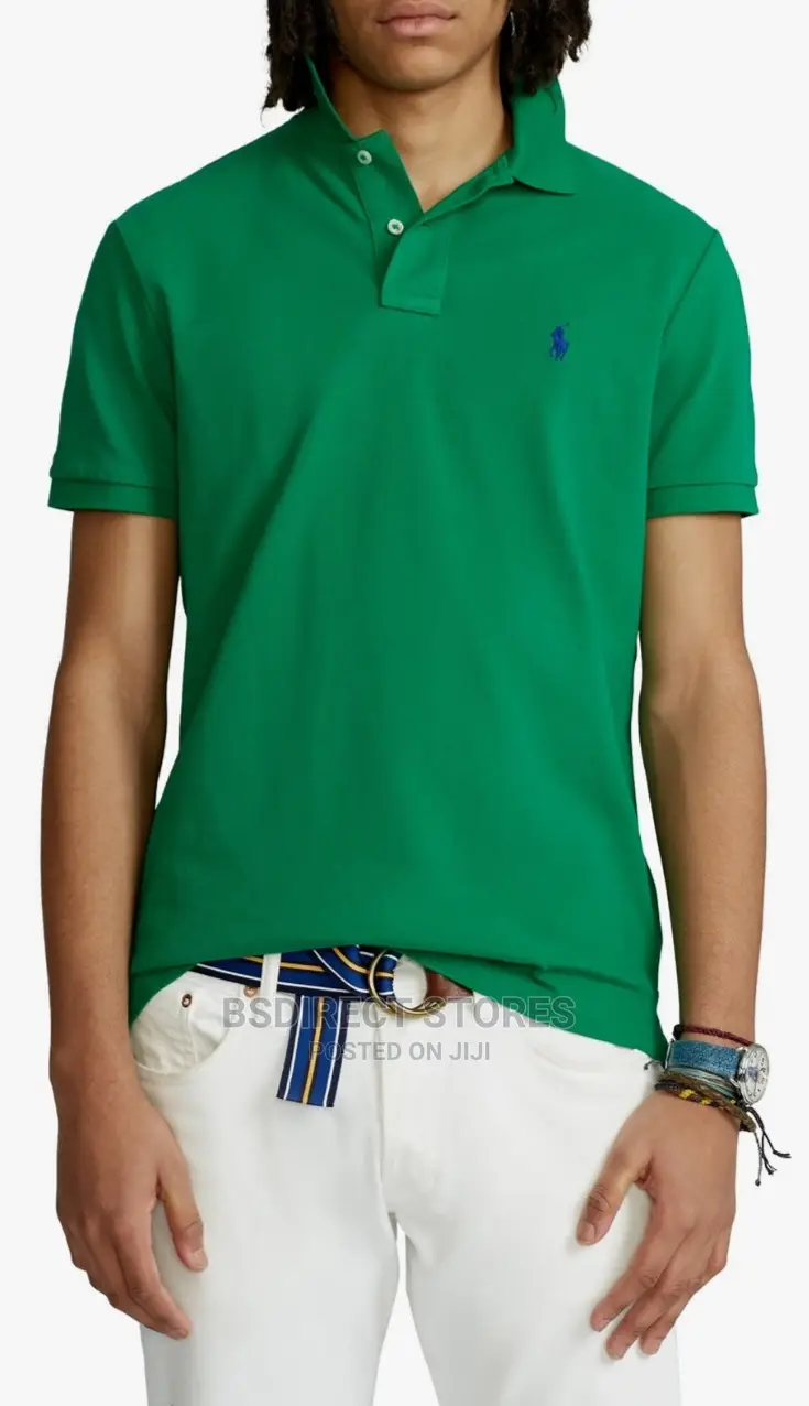 Polo Ralph Lauren Slimfit Luxury Embroidered Logo Polo Shirt