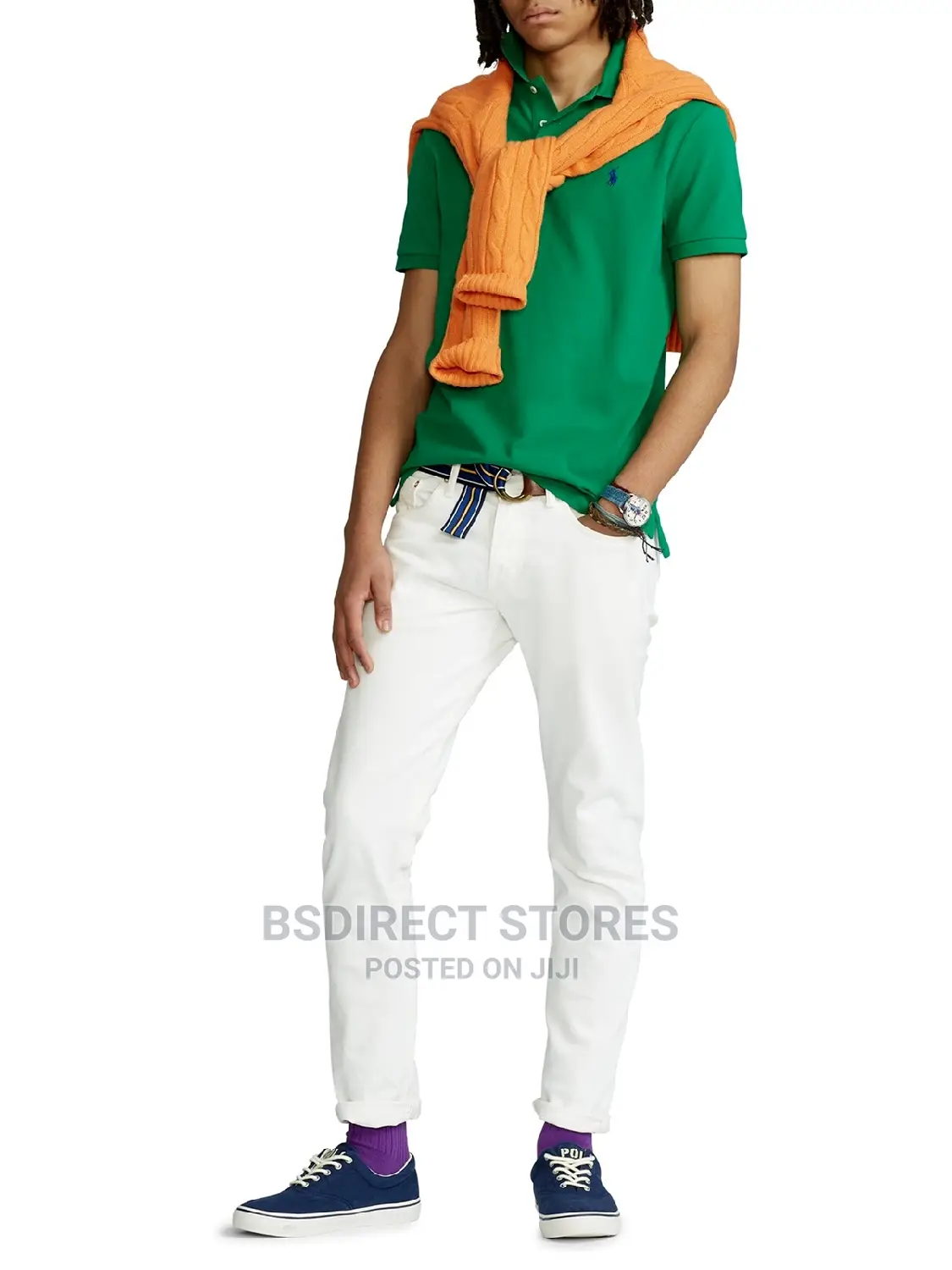 Polo Ralph Lauren Slimfit Luxury Embroidered Logo Polo Shirt