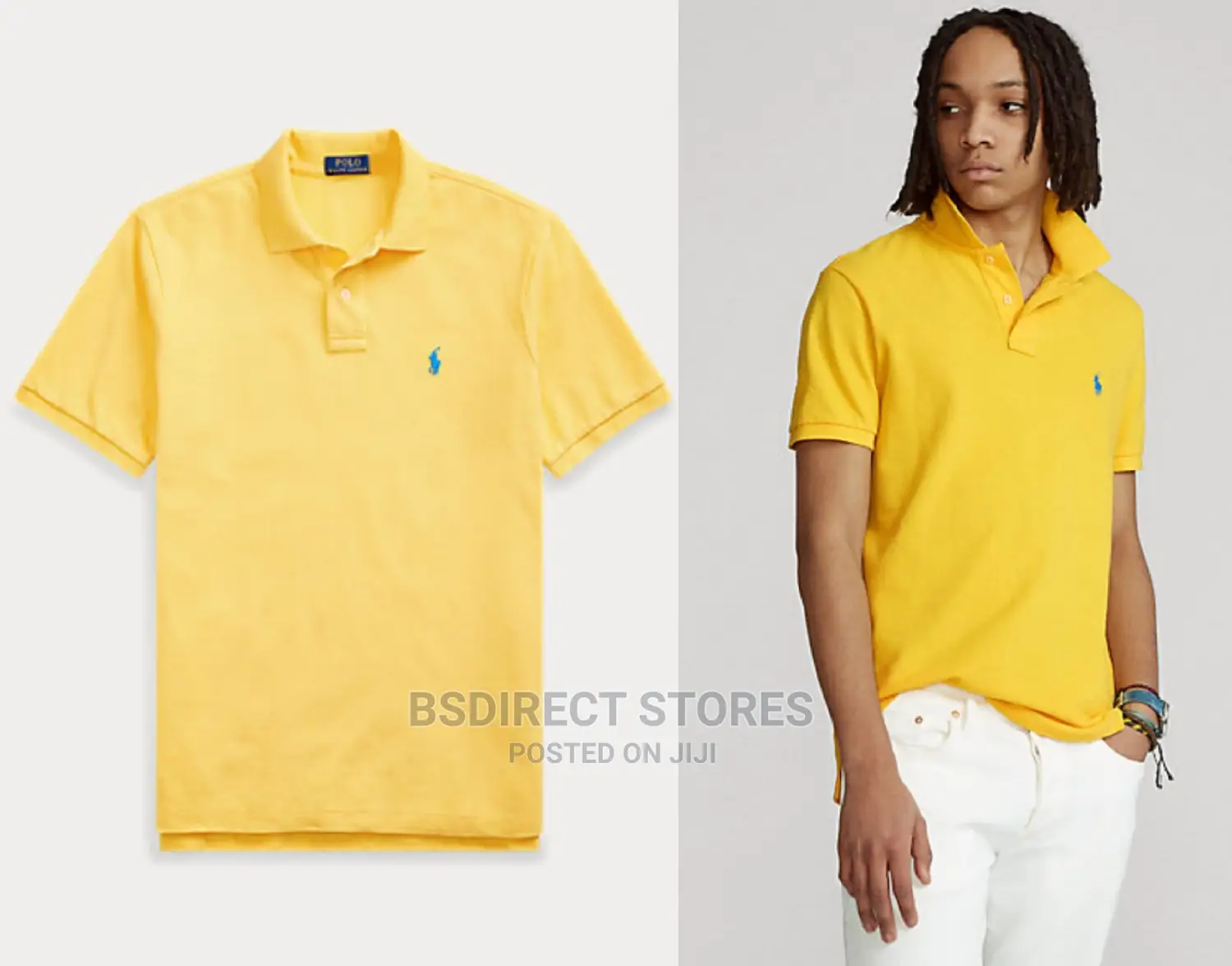 Polo Ralph Lauren Lemon Crush Stretch Mesh Polo Shirt