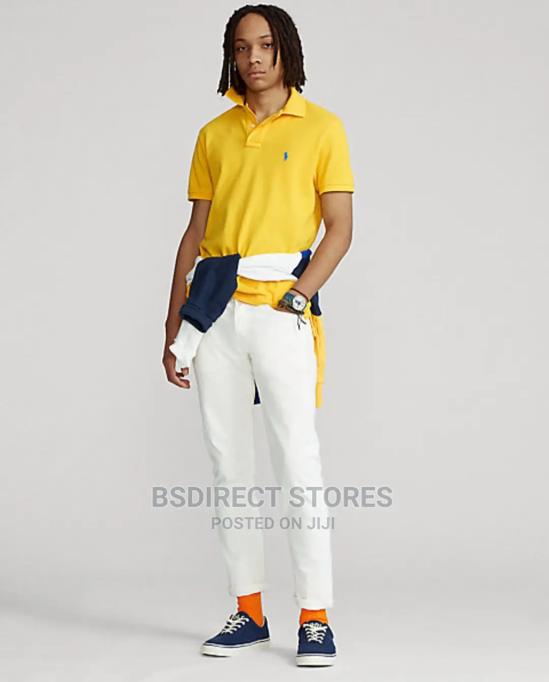 Polo Ralph Lauren Lemon Crush Stretch Mesh Polo Shirt