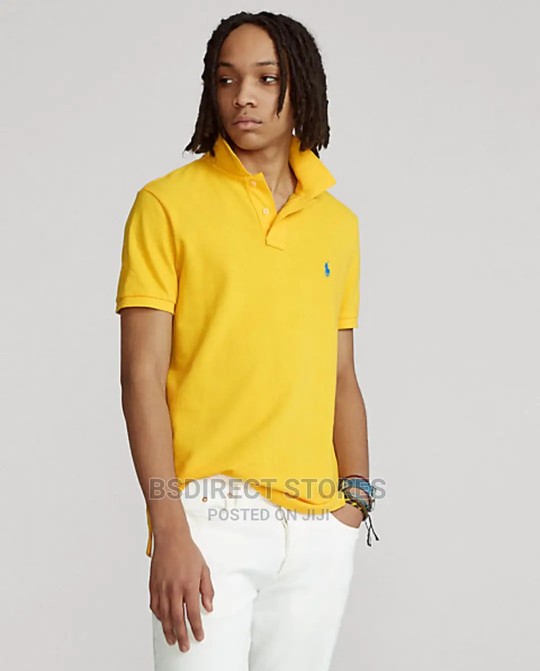 Polo Ralph Lauren Lemon Crush Stretch Mesh Polo Shirt