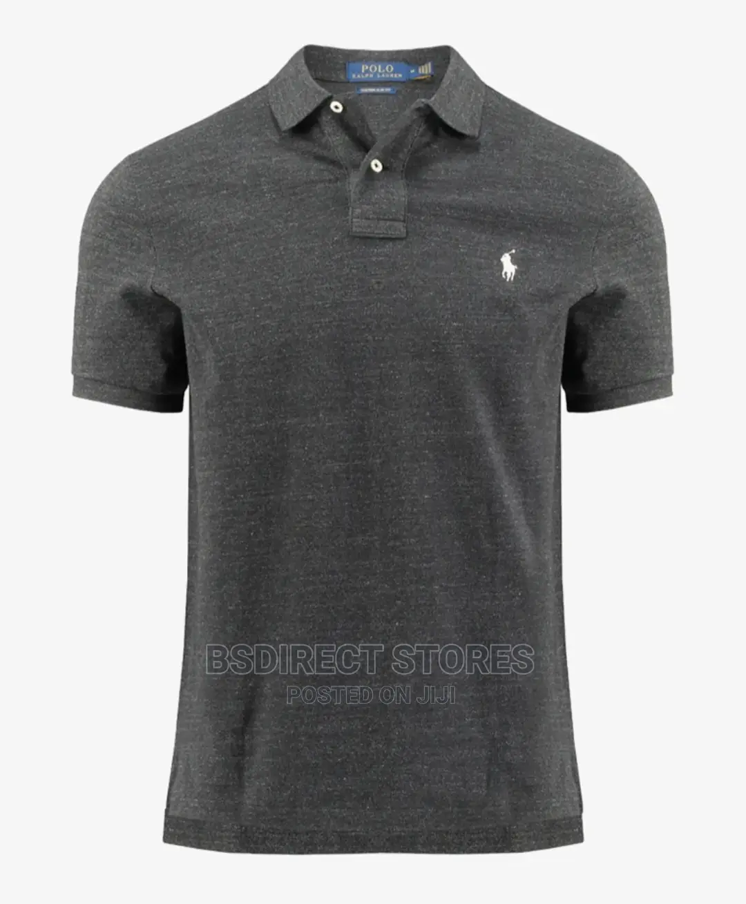 Polo Ralph Lauren Black Mast Slim Fit Pique Mesh Polo Shirt