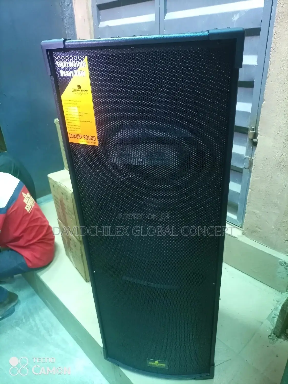 Luxury Sound Double 15inches Speaker