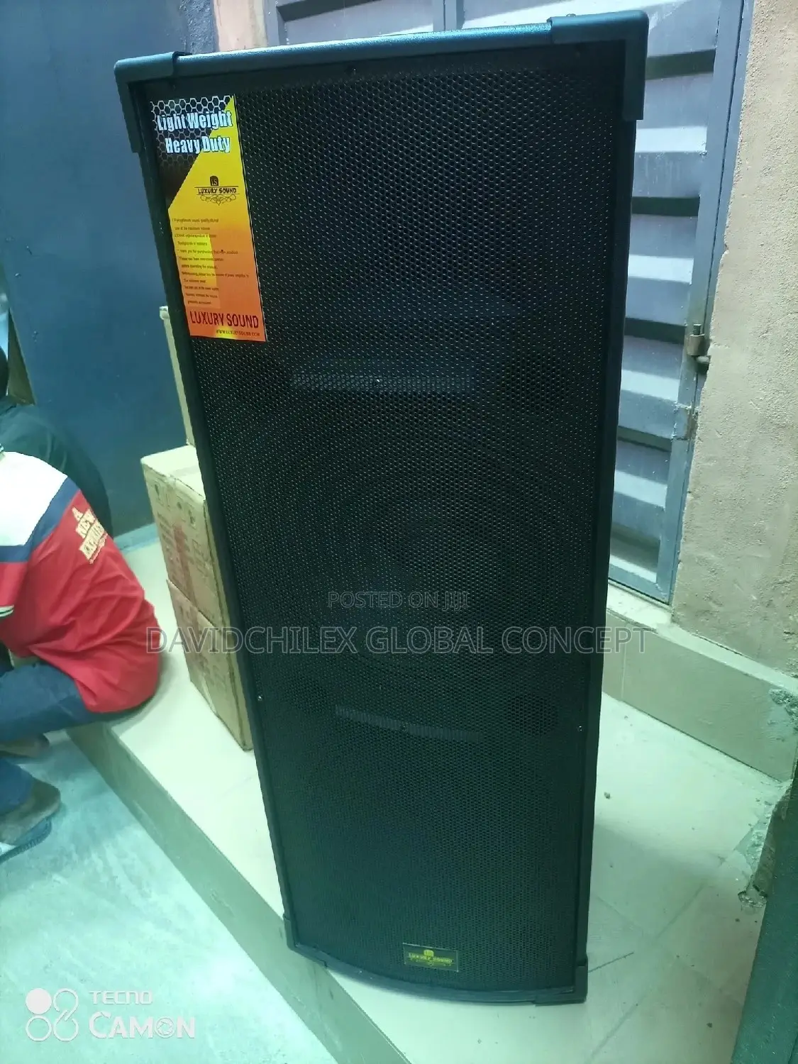 Luxury Sound Double 15inches Speaker