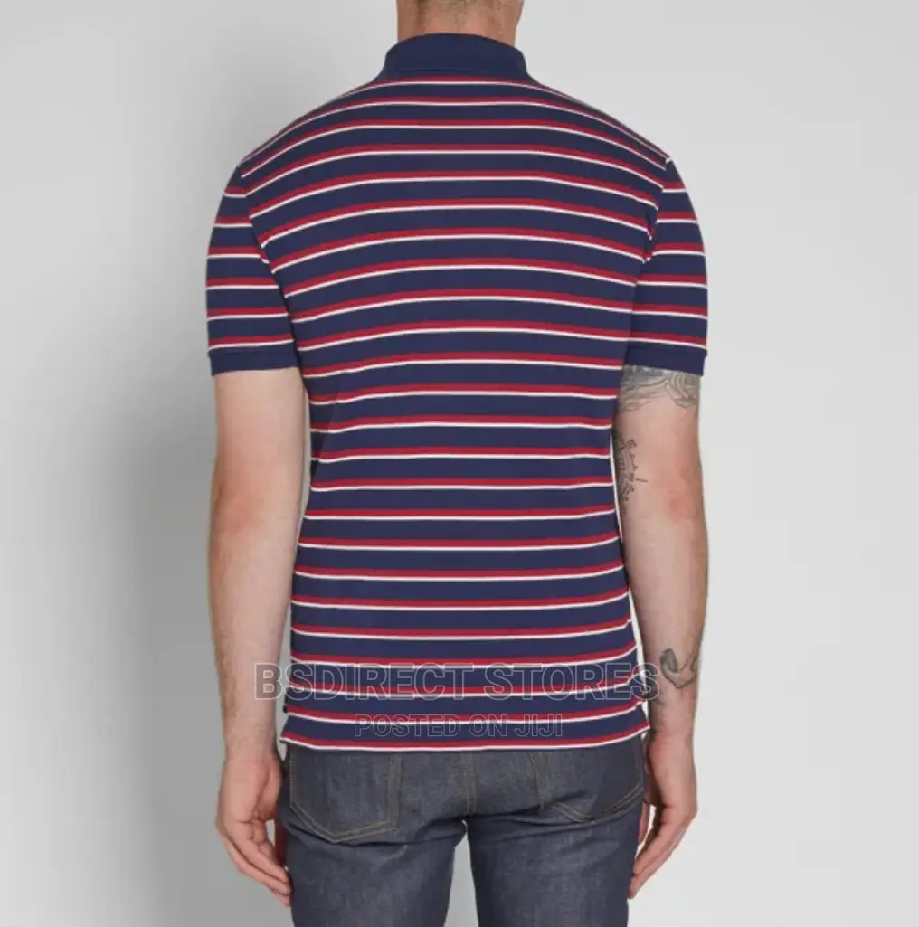 Polo Ralph Lauren Slim Fit Stripe Polo Newport Navy Multi