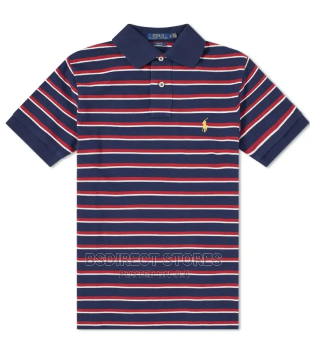 Polo Ralph Lauren Slim Fit Stripe Polo Newport Navy Multi