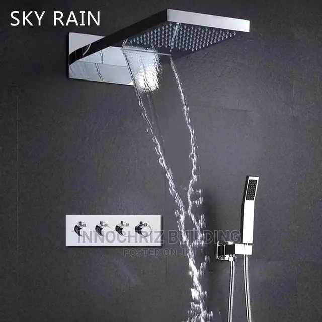 Executive Chrome Shower With Thermostat