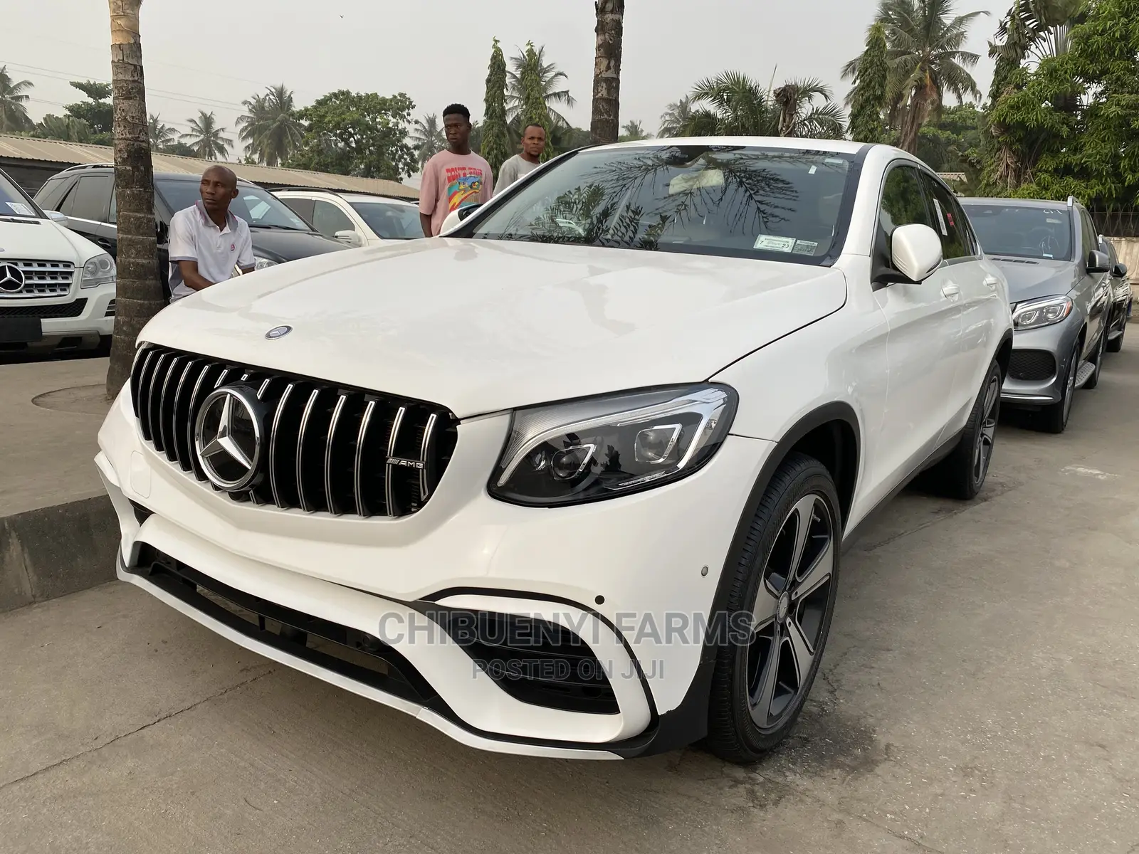 Mercedes-Benz GLC-Class 2017 White