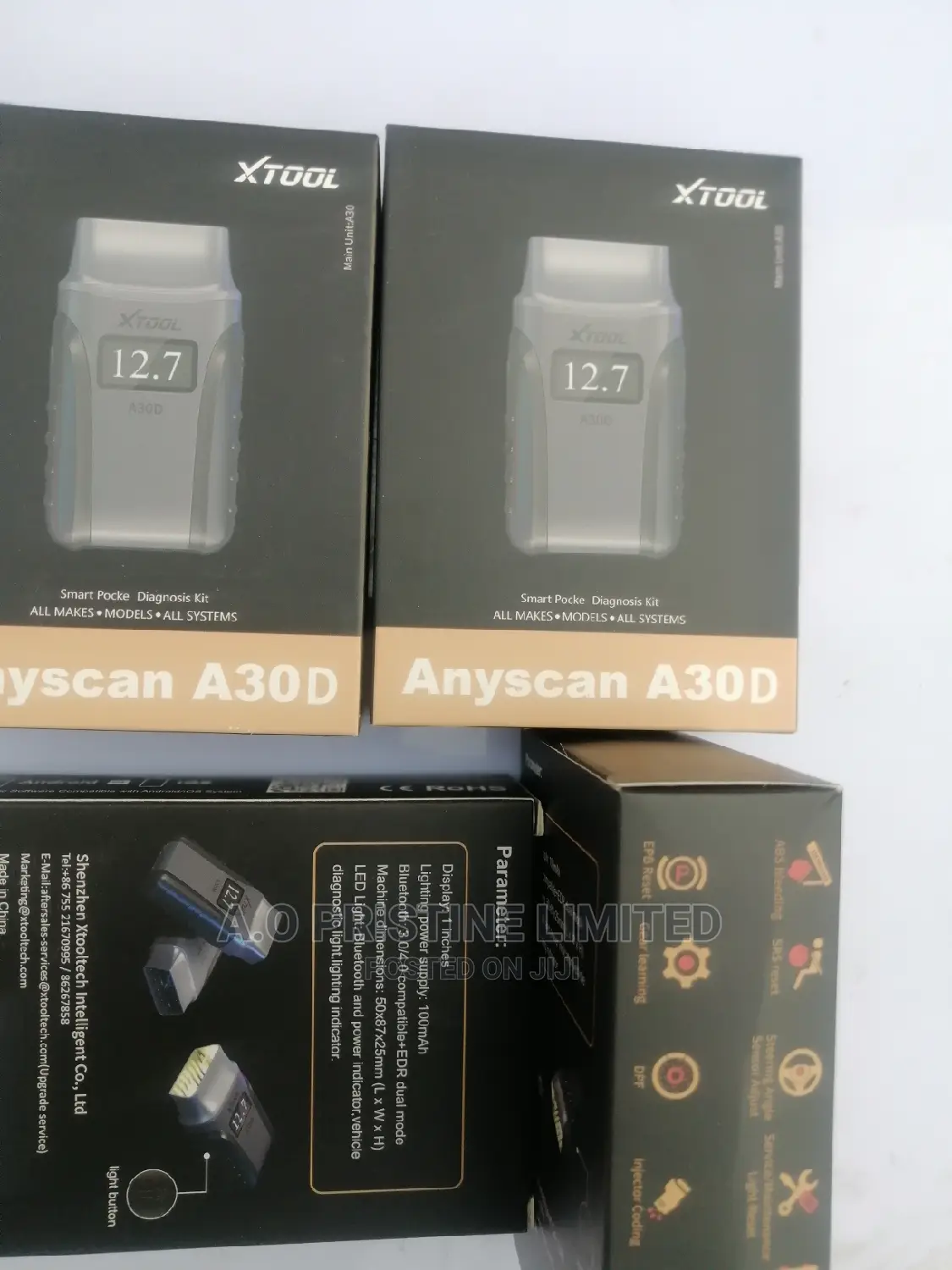 Xtool A30D Car Scanner With 11 Service Resets
