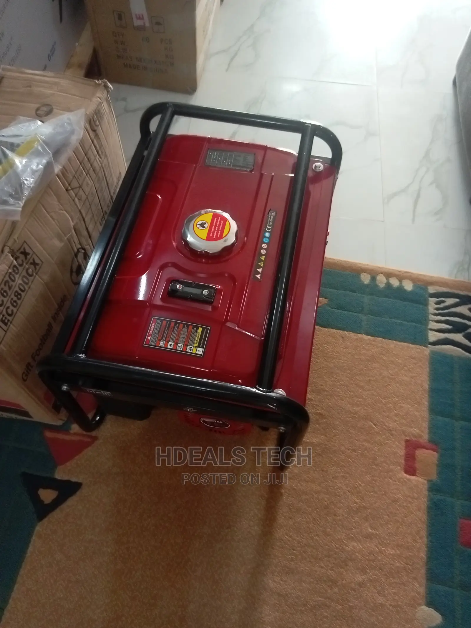 New Elepaq 3.5KVA Portable Generator, EC6800CX.