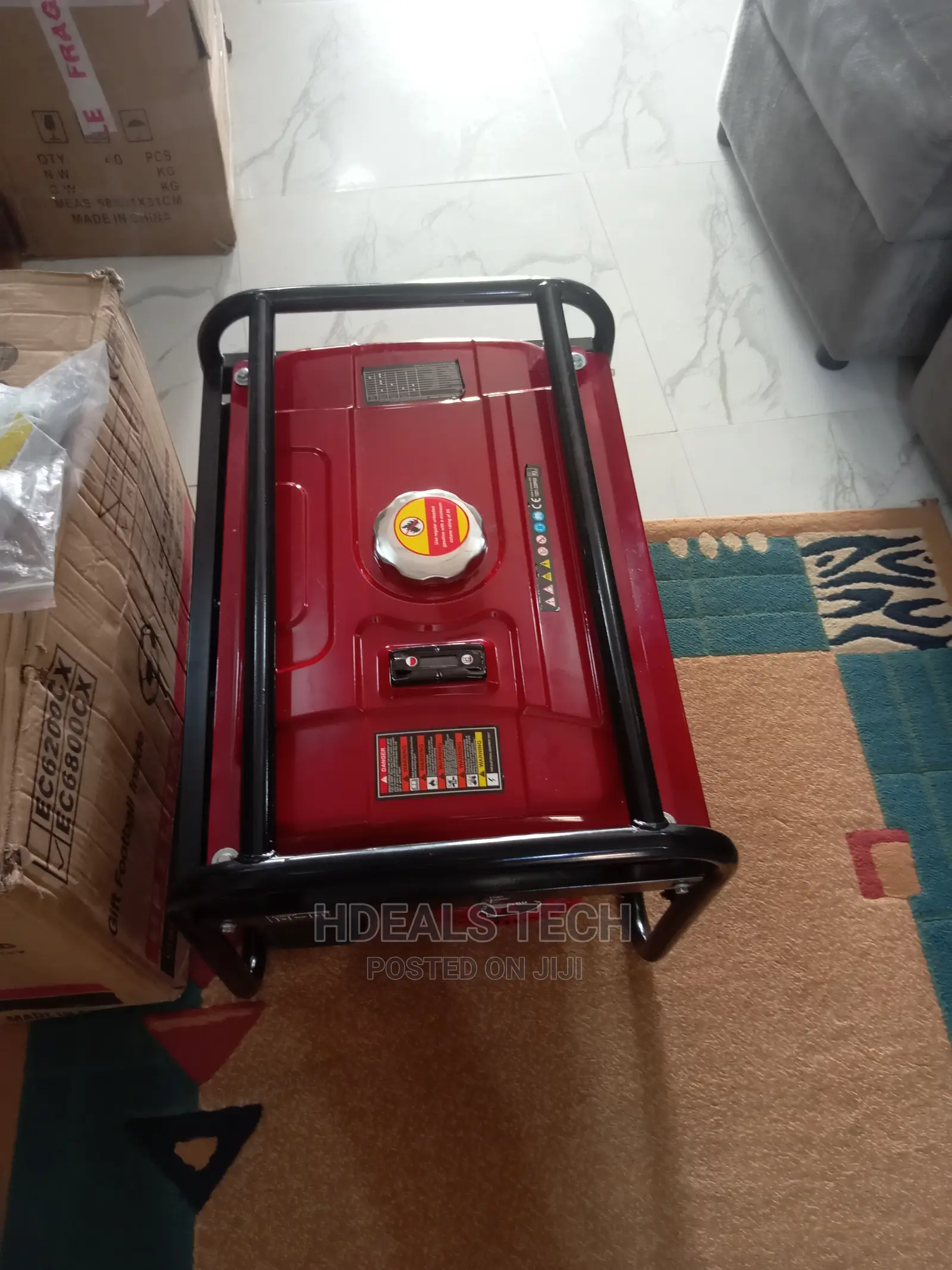 New Elepaq 3.5KVA Portable Generator, EC6800CX.