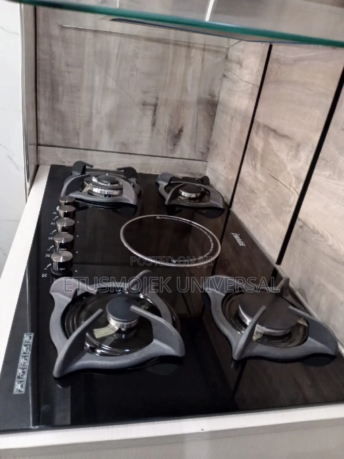 4+1 Gas and Electric Burner