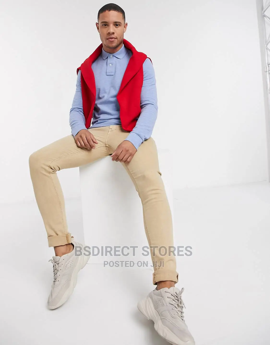 Polo Ralph Lauren Long Sleeve Slim Fit Polo Jamaica Heather
