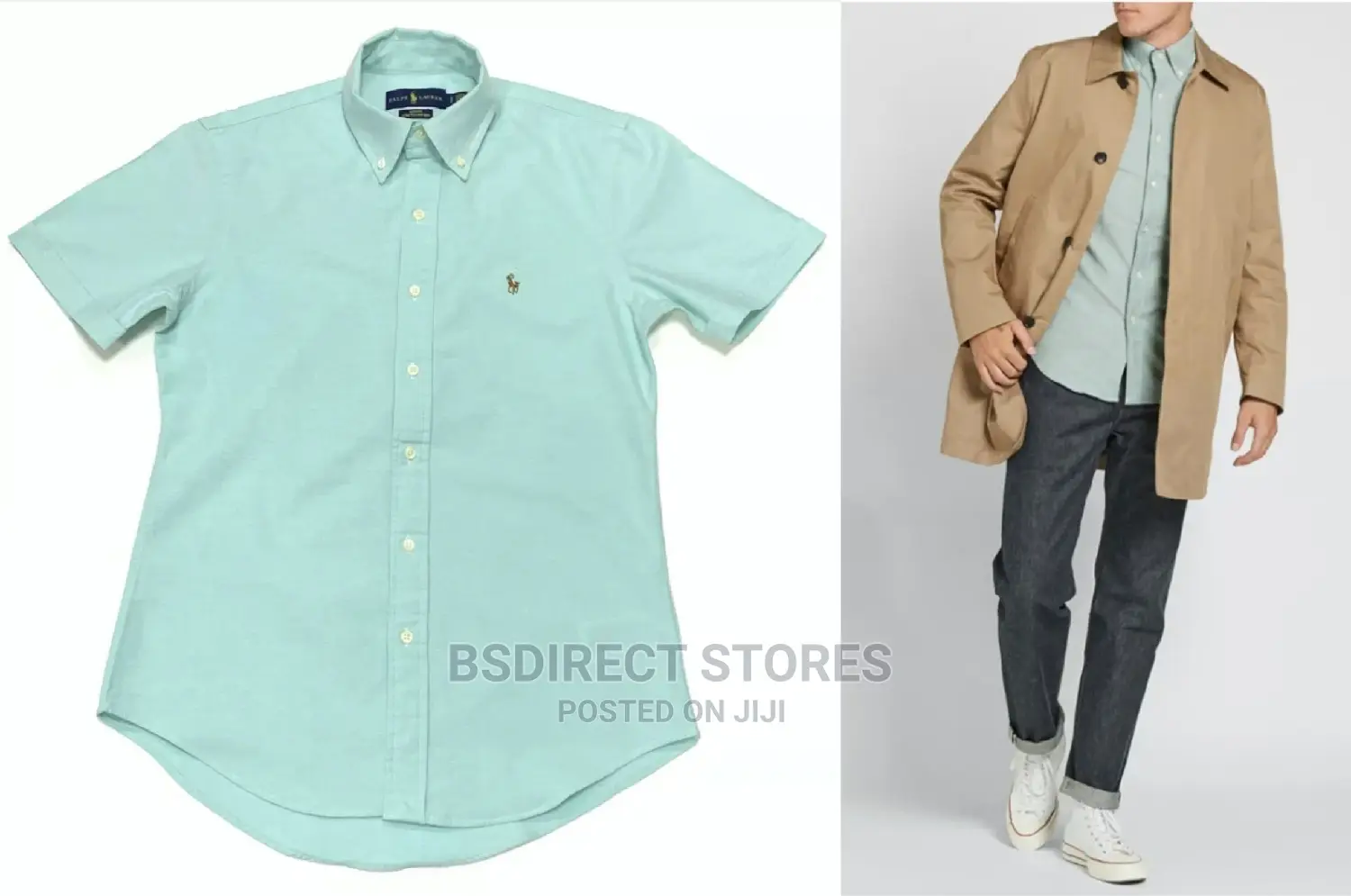 Polo Ralph Lauren Hunter Green Oxford Short Sleeve Shirt