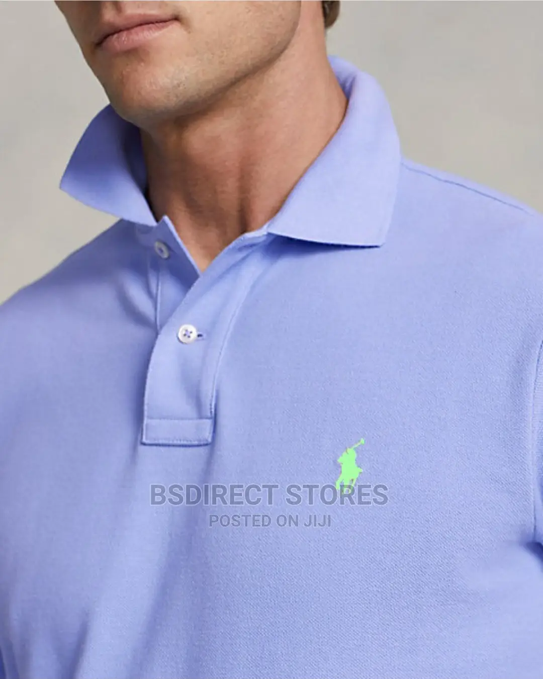 Polo Ralph Lauren Lafayette Blue Slim Fit Mesh Polo Shirt