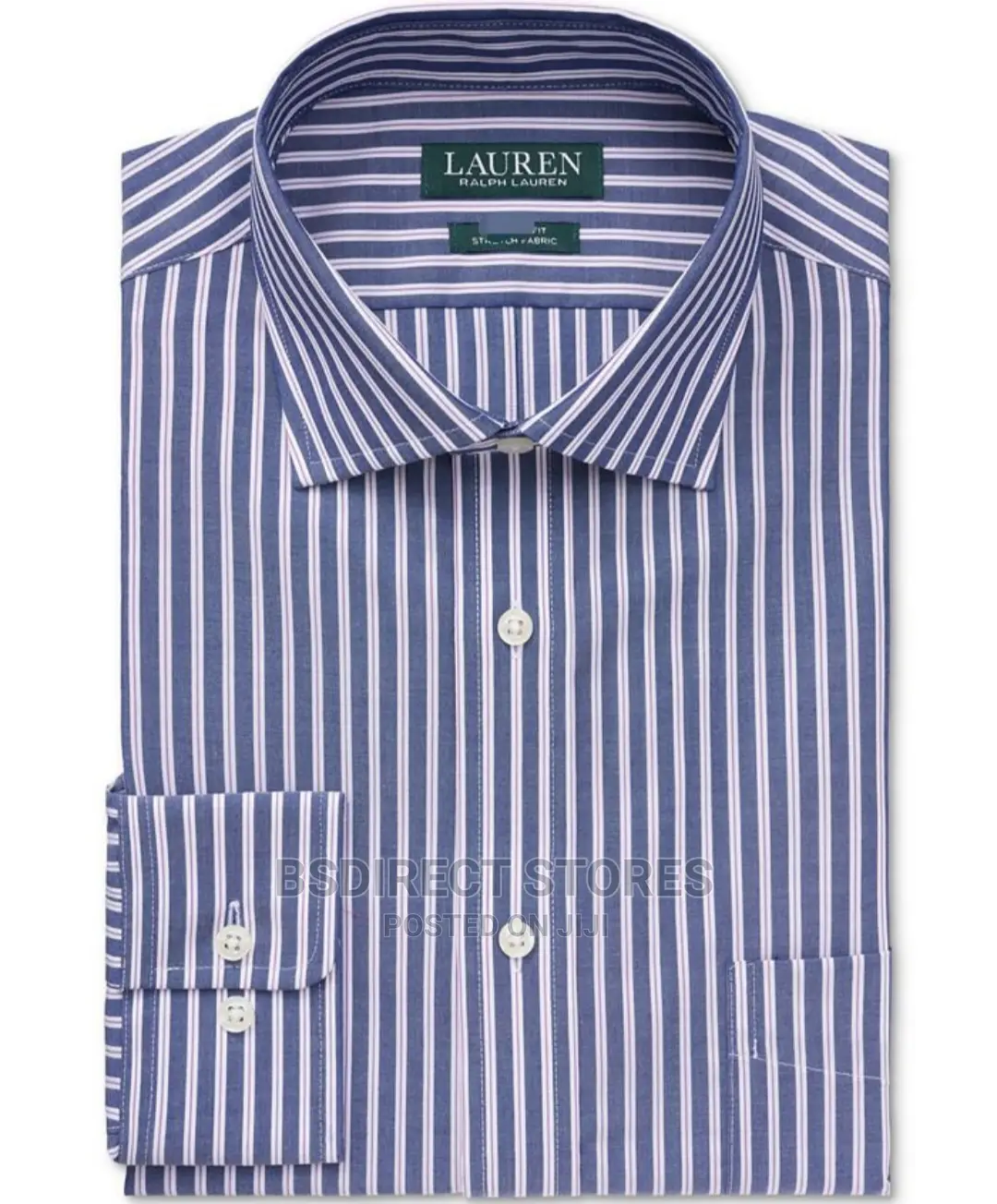 Lauren By Ralph Lauren Women's Shirt RLL Stripe Dress Shirt