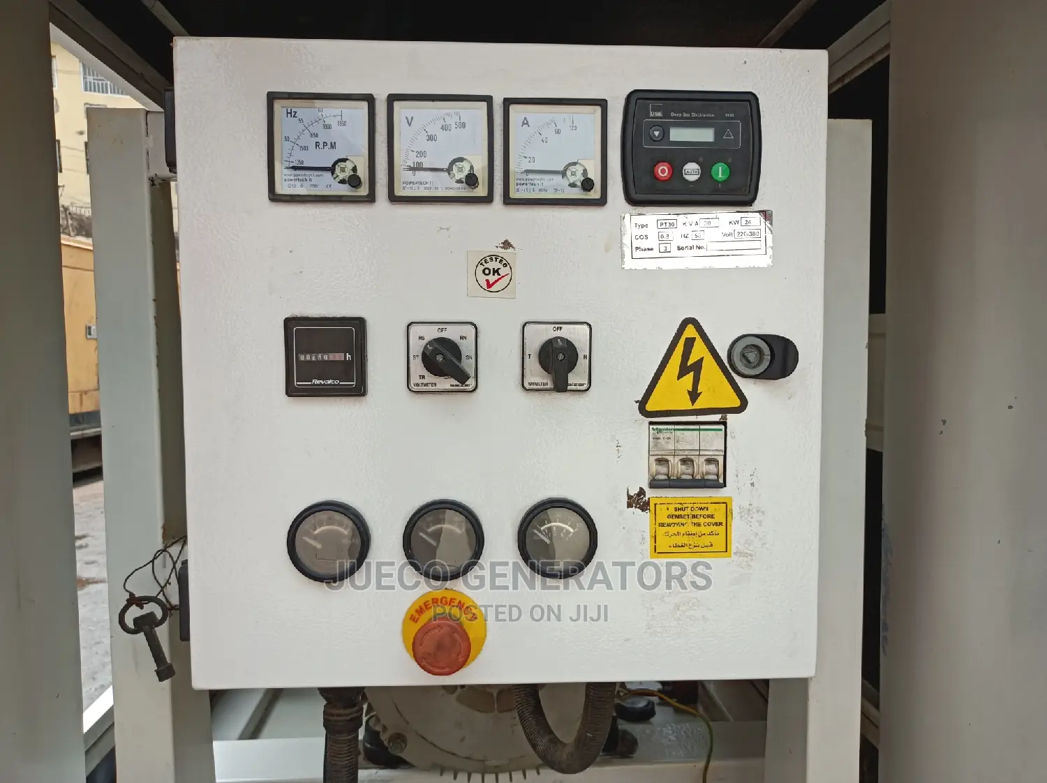 30kva Jubaili Bros Soundproof Generator for Sale