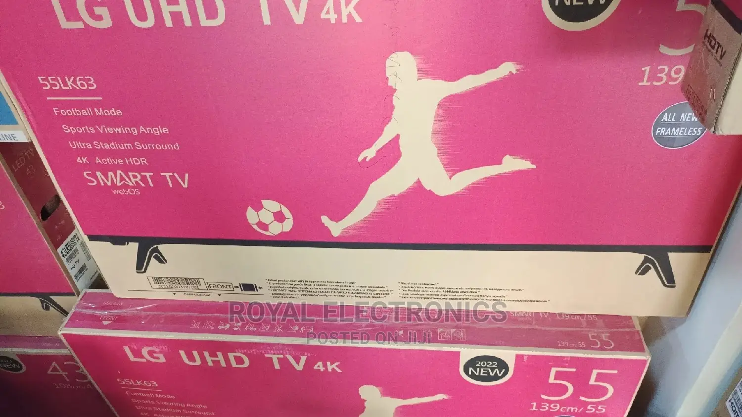 New LG Smart Frameless Tv With Internet Youtube Netflix