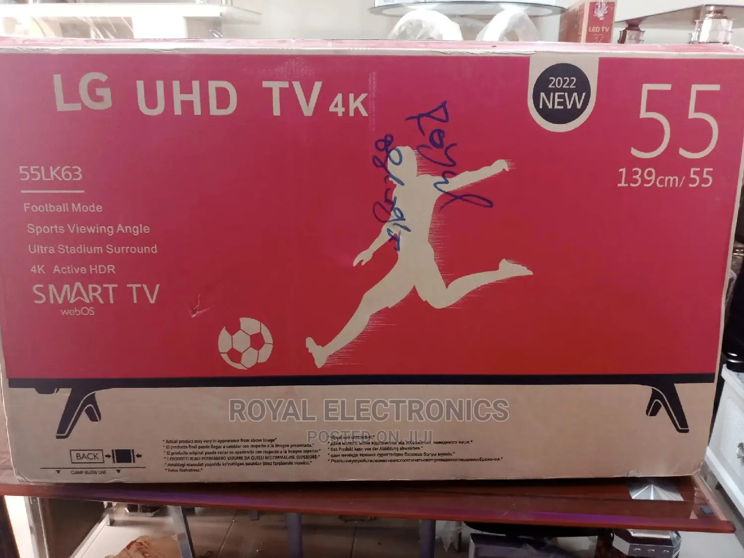 Very New LG 55 Inch Frameless Smart TV(Promo Sale)
