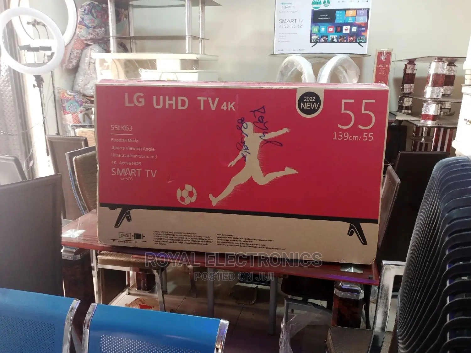 Classic New LG 55 Inch Frameless Smart TV(Promo Sale)