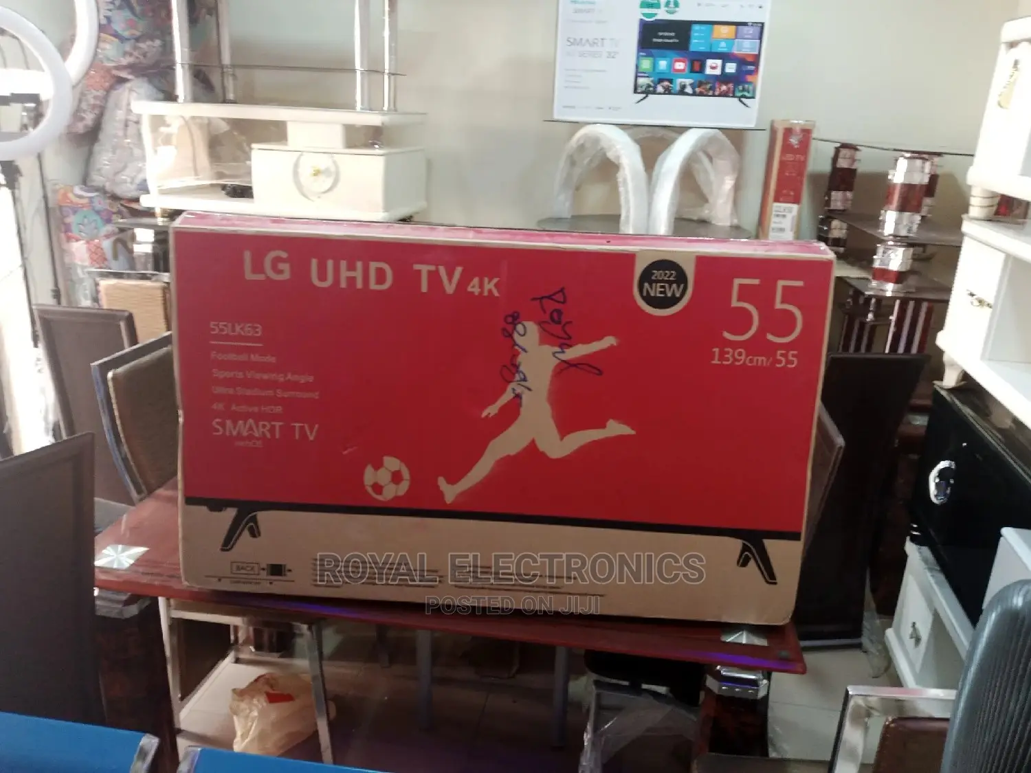 Classic New LG 55 Inch Frameless Smart TV(Promo Sale)