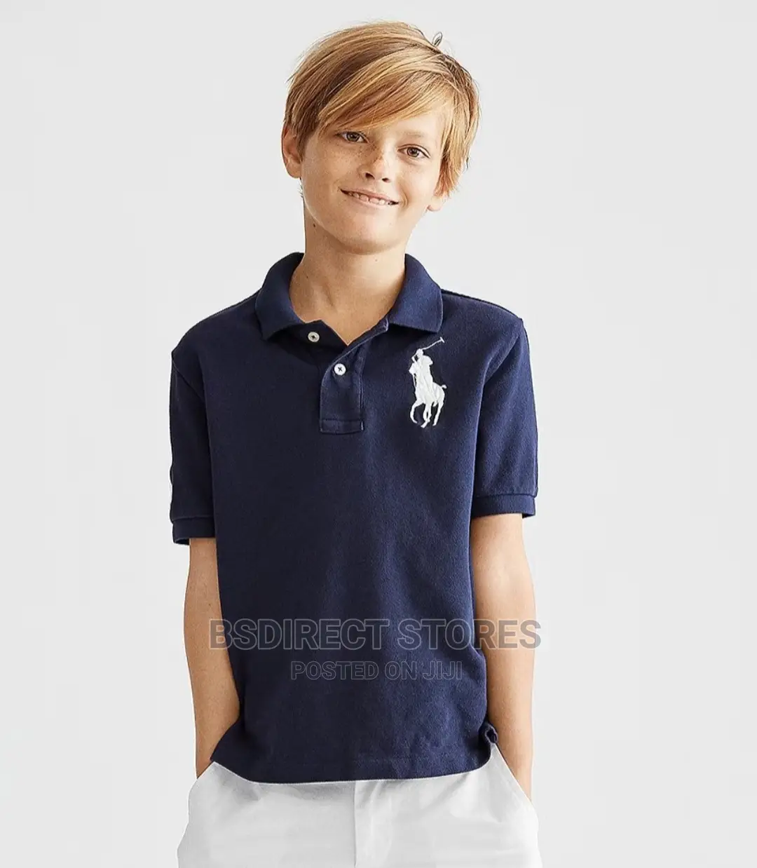 POLO RALPH LAUREN Unisex Big Pony Custom Slimfit Mesh Polo
