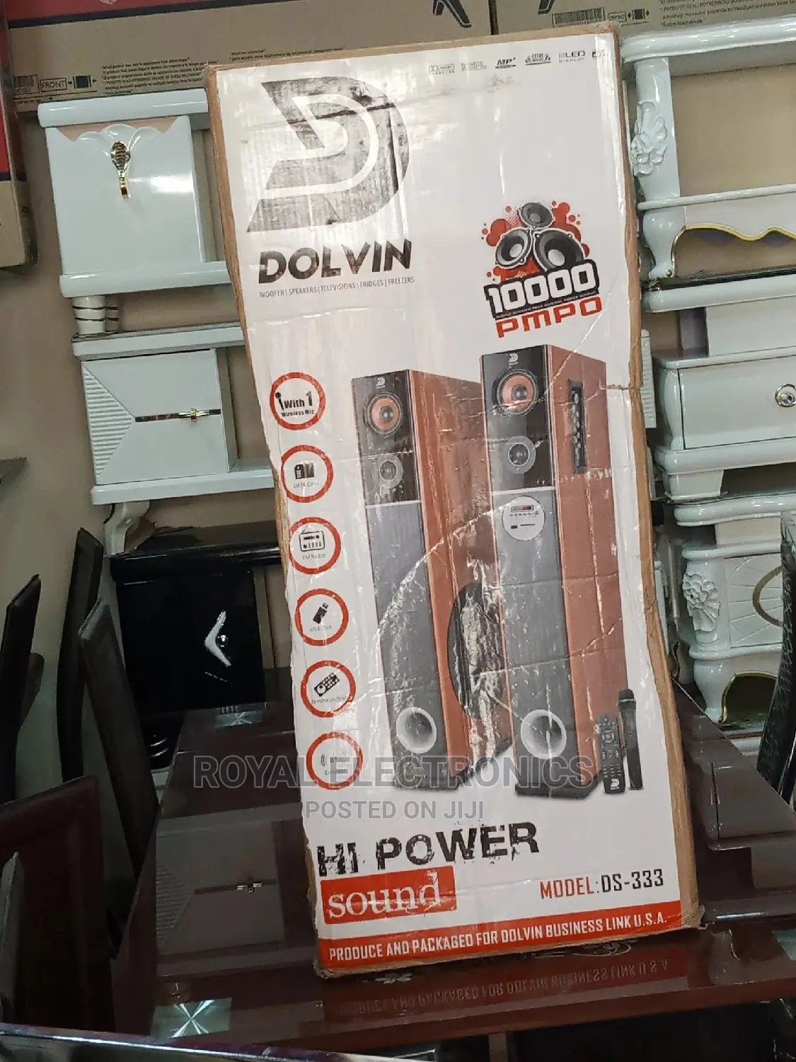 Latest Dolvin Bluetooth Tower Sound Speakers - Ds-333