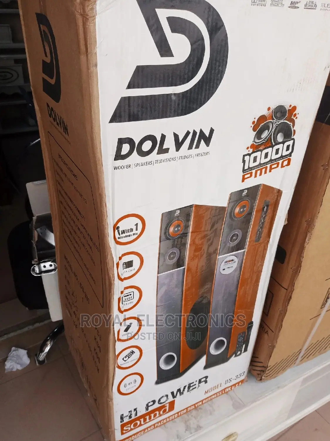 Newly Released Dolvin Bluetooth Sound Speakers - Ds-333