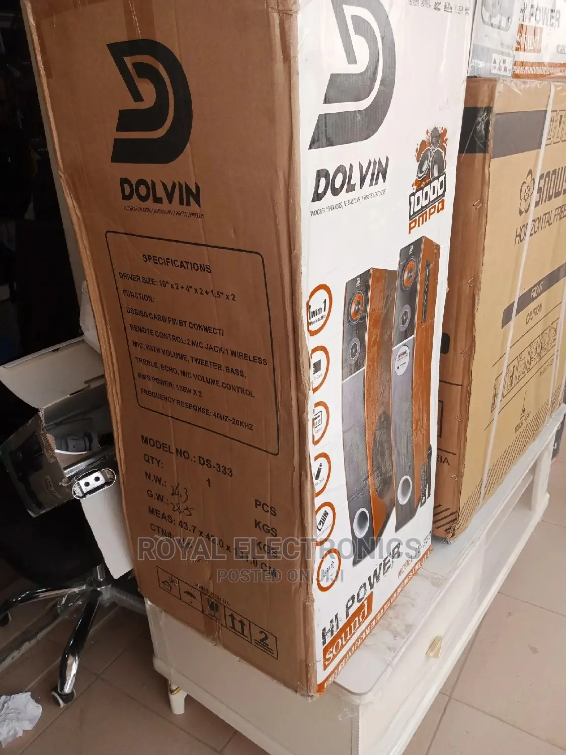 Newly Released Dolvin Bluetooth Sound Speakers - Ds-333