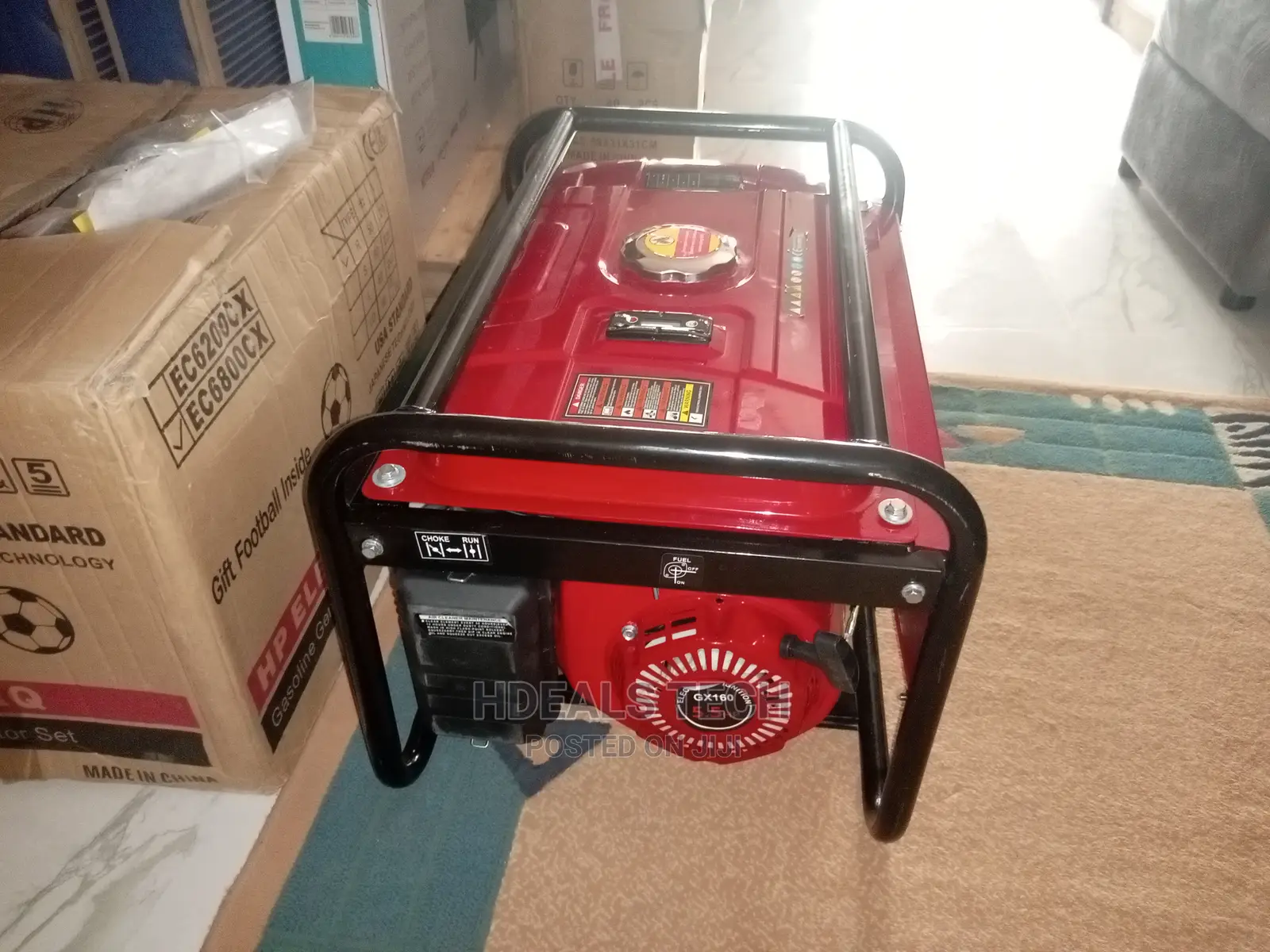 Brand New 3.5KVA Elepaq Portable Generator, Manual-Starter.
