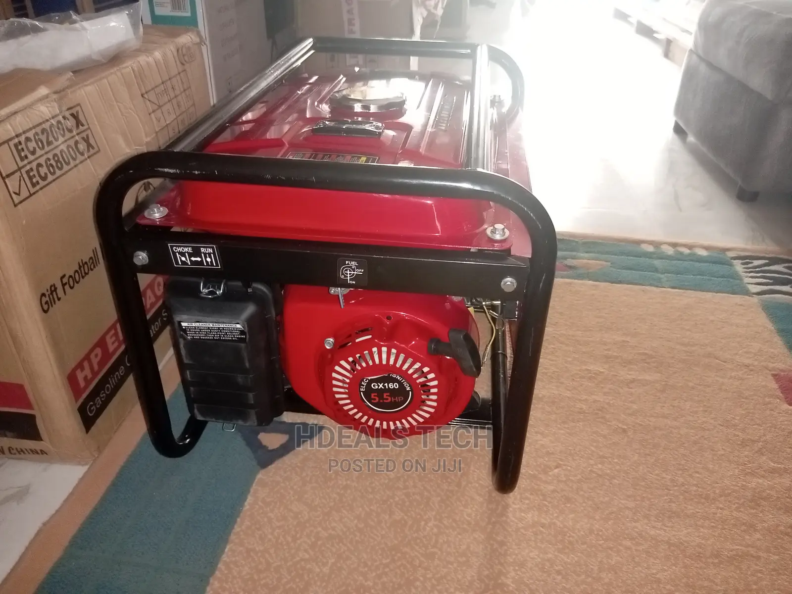 Brand New 3.5KVA Elepaq Portable Generator, Manual-Starter.