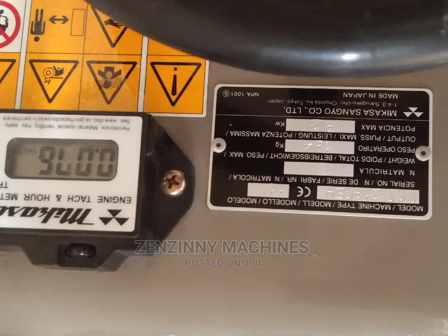 20"Inches Mikasa Concrete Cutter Machine