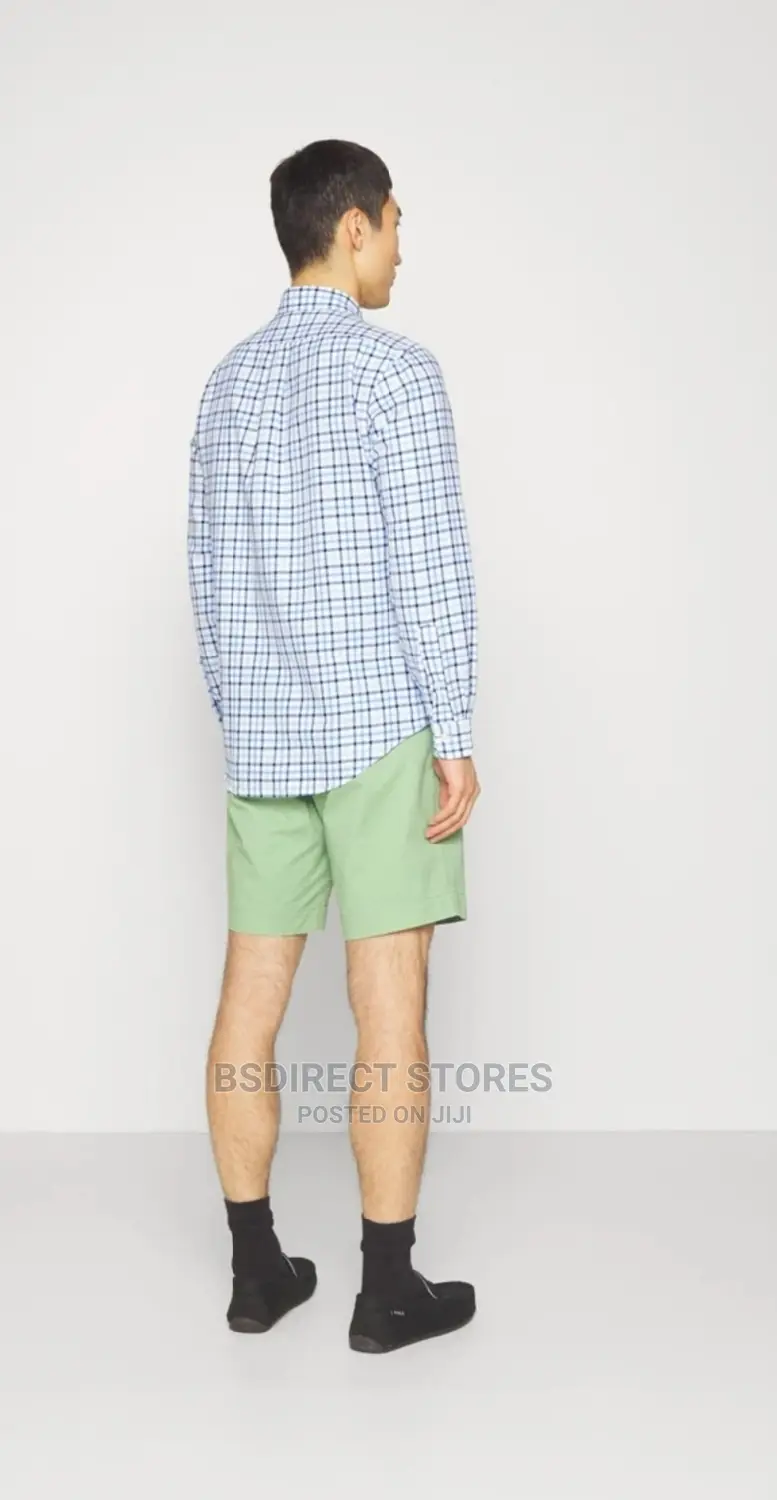 Polo Ralph Lauren Blue Multi Custom Fit Oxford Checked Shirt