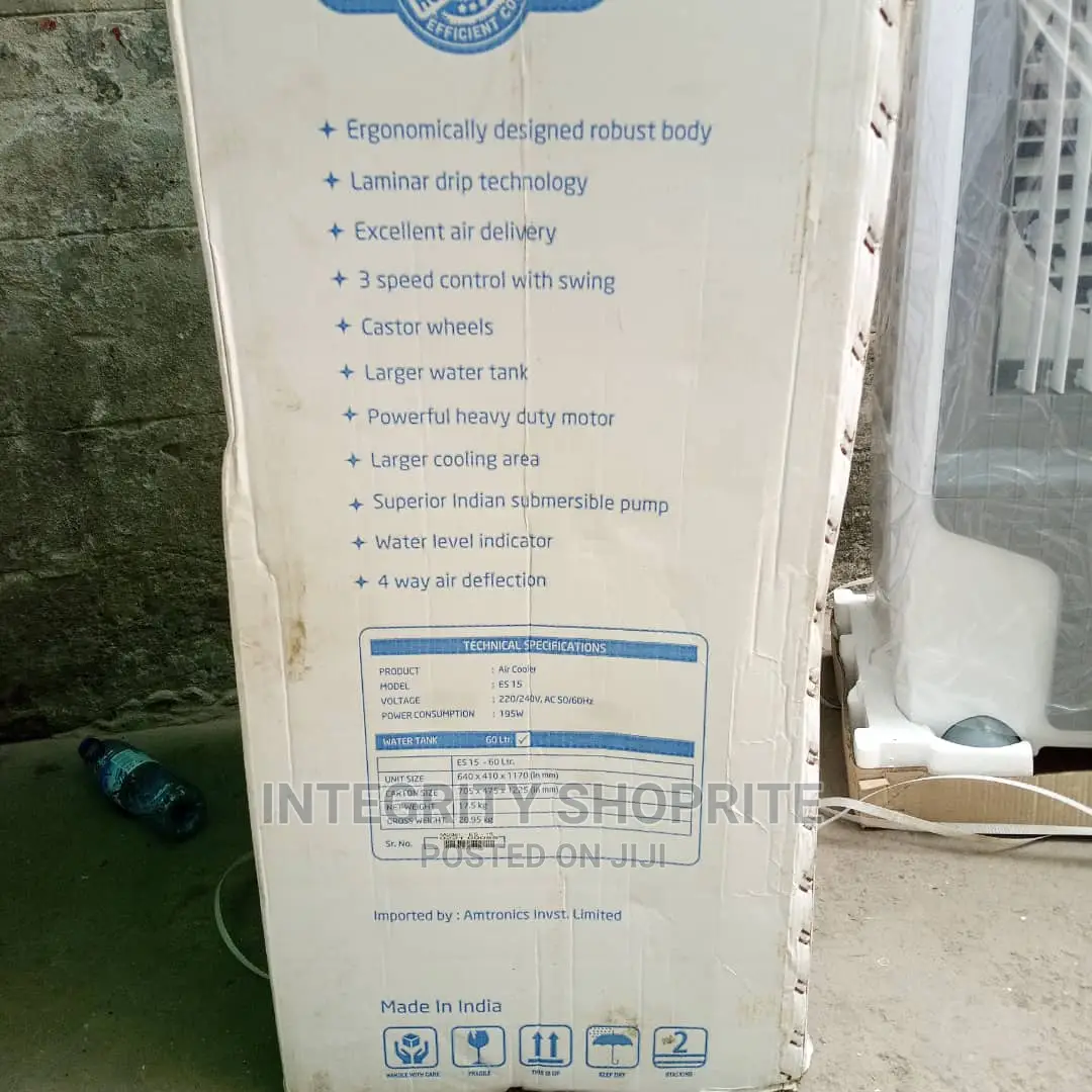 Eurosonic Air Cooler 60liter