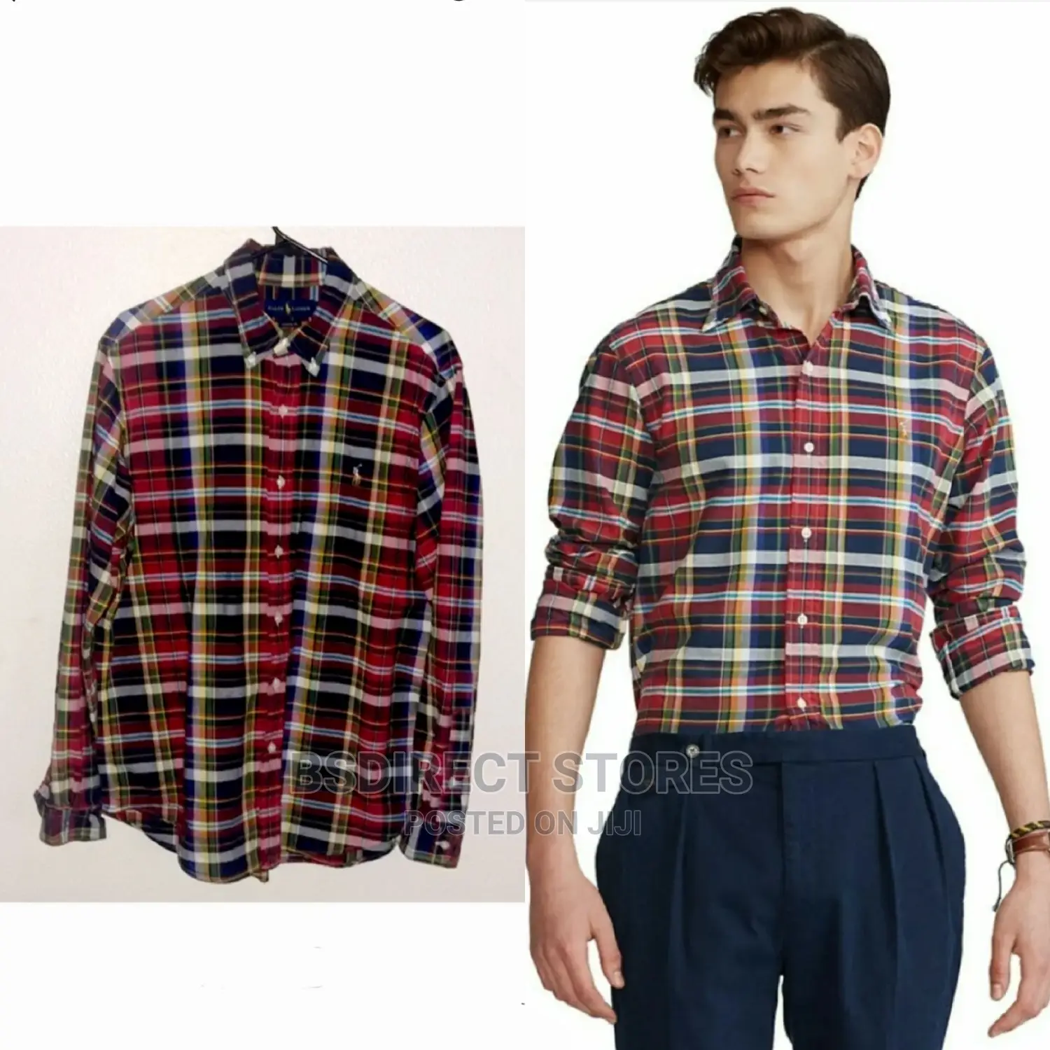 Polo Ralph Lauren Button Down Madras Shirt