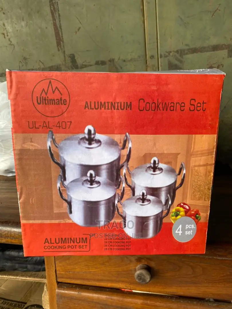 4pcs Ultimate Aluminium Cookware Set