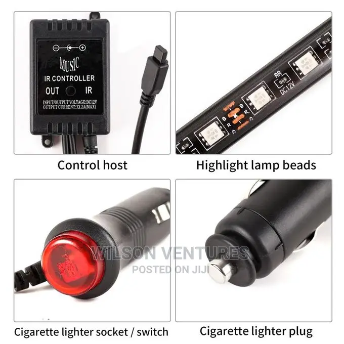 Car Fashionable Desco Floor Multicolour LED Light