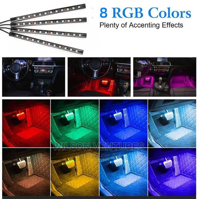 Car Fashionable Desco Floor Multicolour LED Light