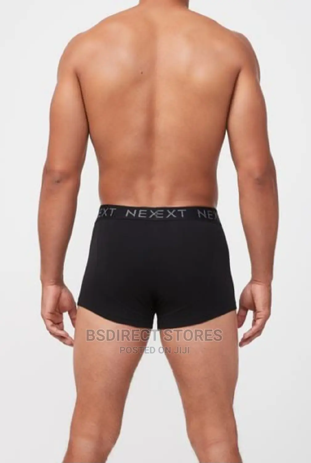 NEXT Black Hipsters Luxury Men Cotton Boxers Pack Of Eight