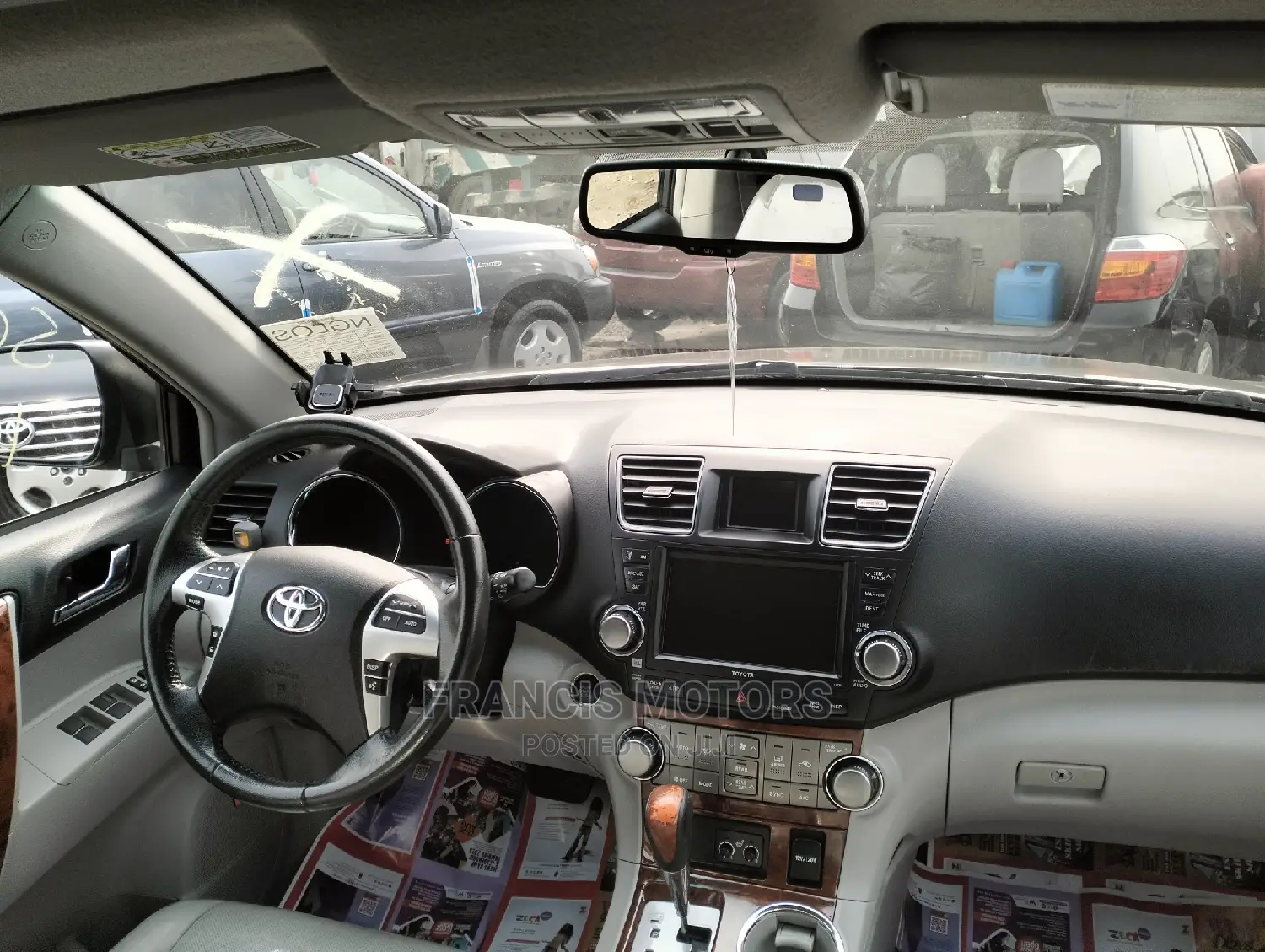 Toyota Highlander Limited 3.5l 4WD 2013 Gray
