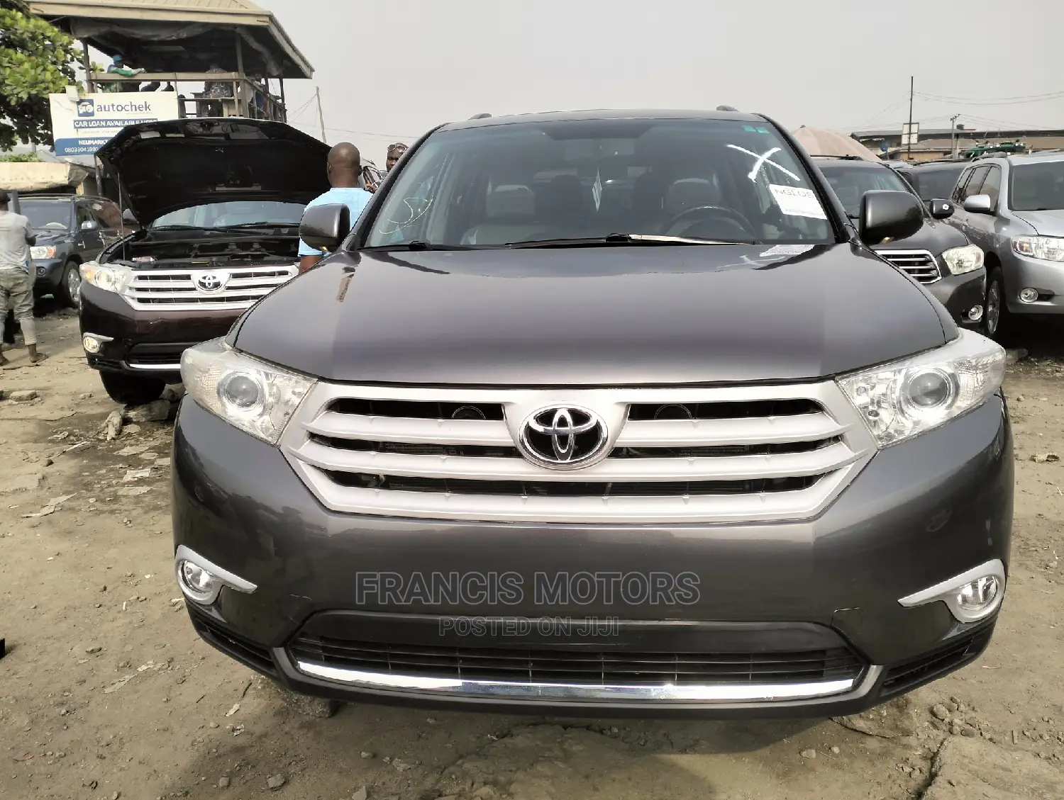 Toyota Highlander Limited 3.5l 4WD 2013 Gray